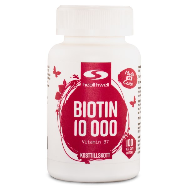 Healthwell Biotin 10000 100 kaps