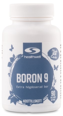 Miniatyrbild Healthwell Boron 9, 90 kaps