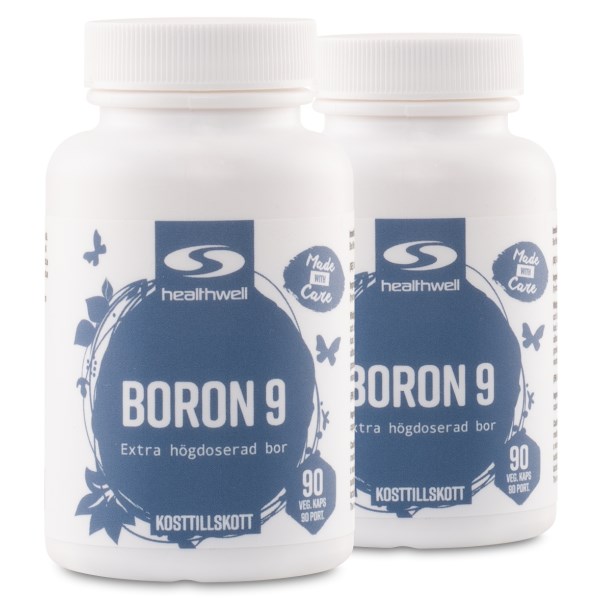 Healthwell Boron 9, 180 kaps