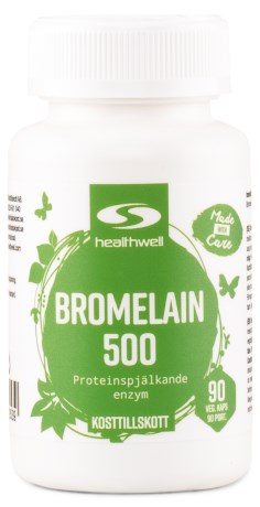 Miniatyrbild Healthwell Bromelain 500, 90 kaps