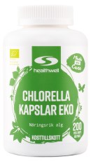 Healthwell Chlorella Kapslar EKO