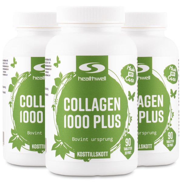 Healthwell Collagen 1000 Plus, 270 tabl