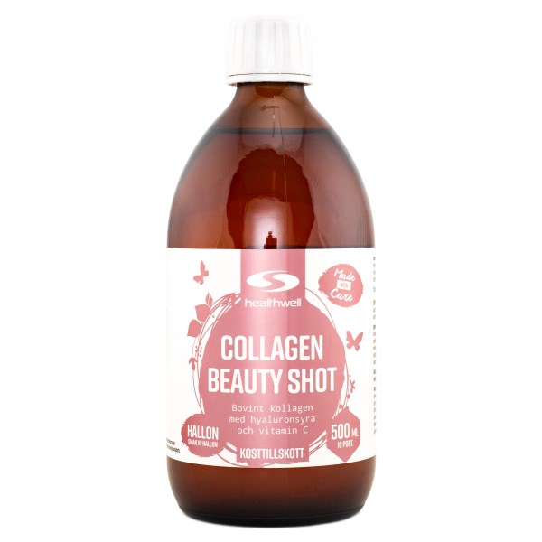 Healthwell Collagen Beauty Shot 500 ml Vilda Hallon