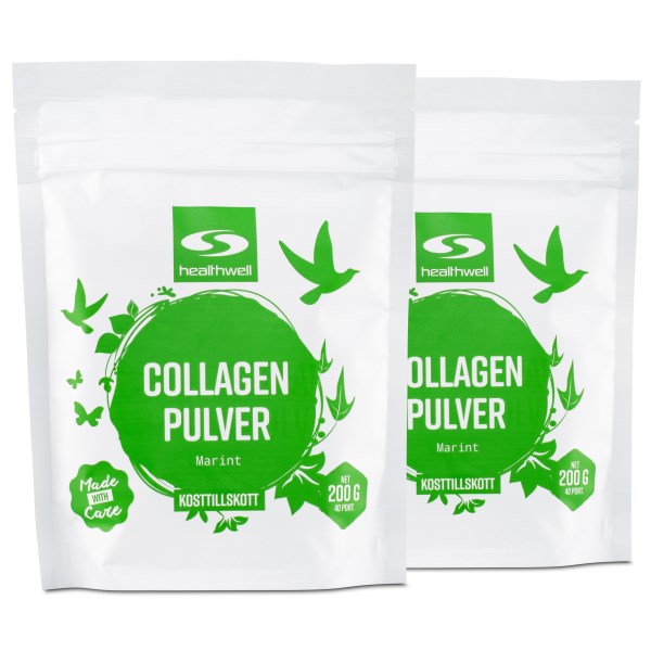 Healthwell Collagen Pulver Marint, 400 g