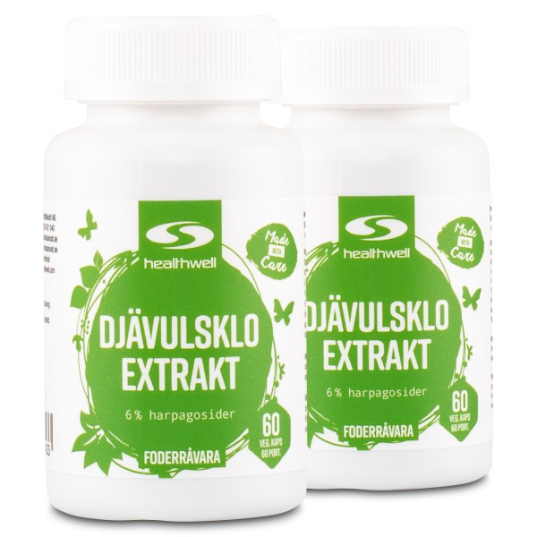 Healthwell Djävulsklo Extrakt, 120 kaps