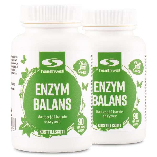 Healthwell Enzym Balans, 180 kaps