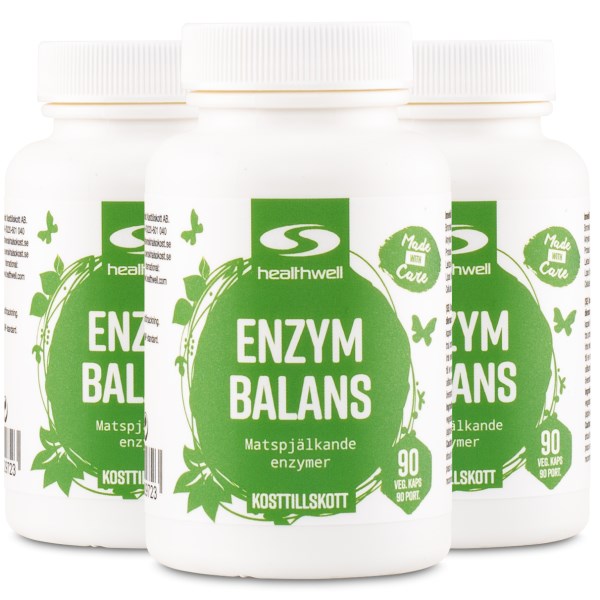 Healthwell Enzym Balans, 270 kaps