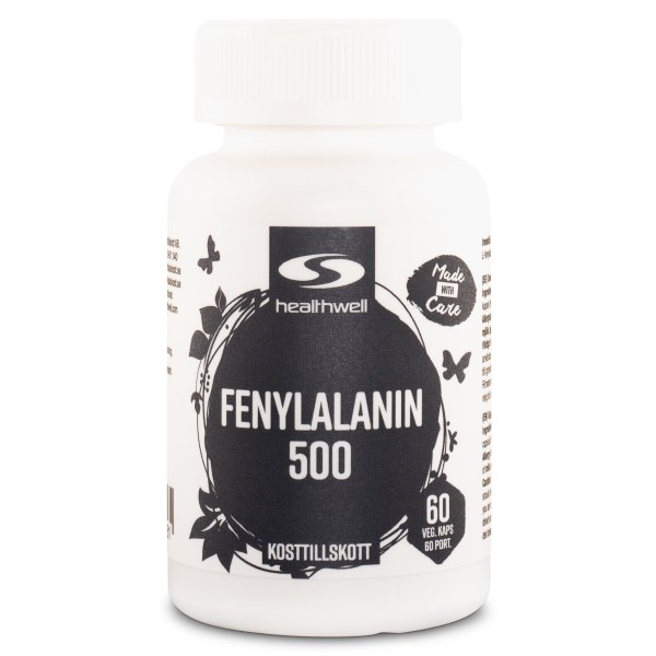 Healthwell Fenylalanin 500 60 kaps