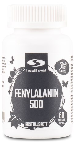 Miniatyrbild Healthwell Fenylalanin 500, 60 kaps