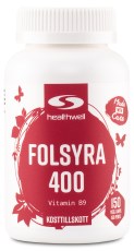 Healthwell Folsyra 400