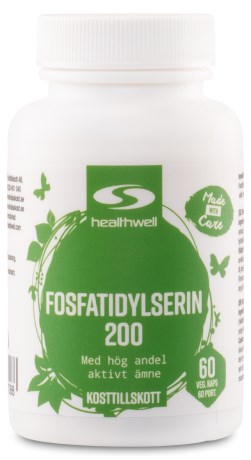 Miniatyrbild Healthwell Fosfatidylserin 200, 60 kaps