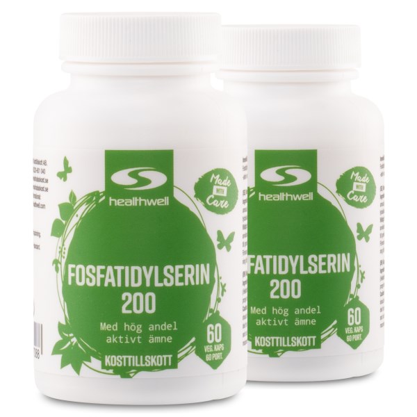 Healthwell Fosfatidylserin 200, 120 kaps