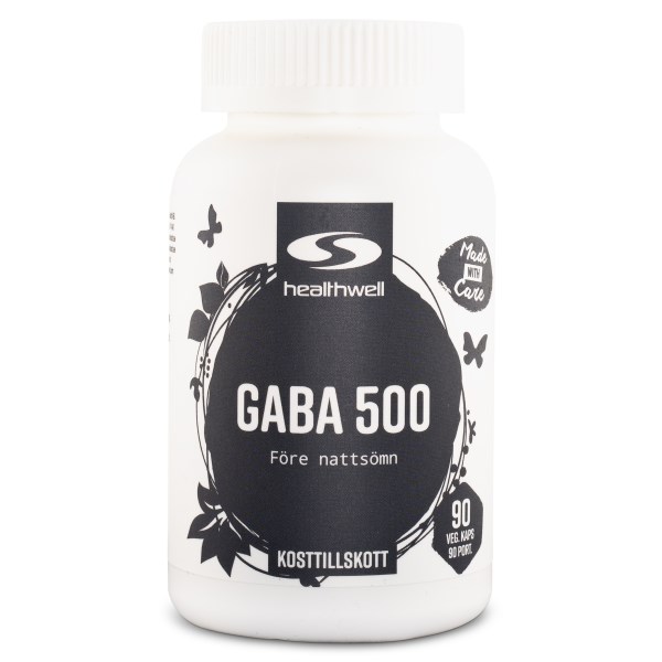 Healthwell GABA 500, 90 kaps