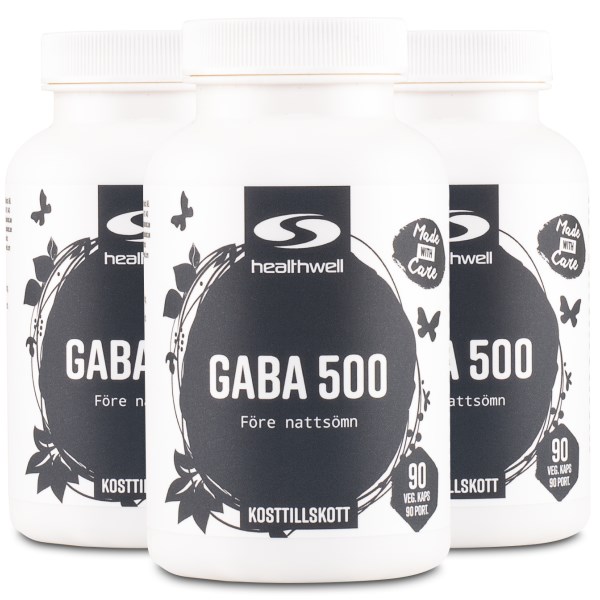 Healthwell GABA 500, 270 kaps