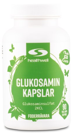 Miniatyrbild Healthwell Glukosamin Kapslar, 90 kaps