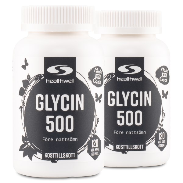 Healthwell Glycin 500, 240 kaps