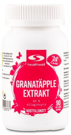 Miniatyrbild Healthwell Granat�pple Extrakt, 90 kaps