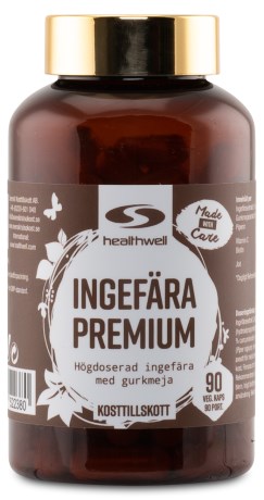 Miniatyrbild Healthwell Ingefra Premium, 90 kaps