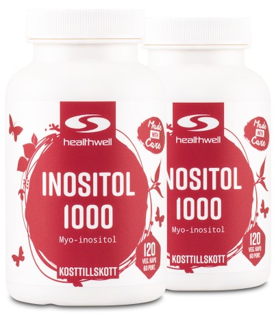 Miniatyrbild Healthwell Inositol 1000, 240 kaps