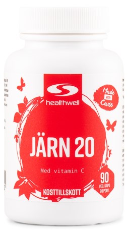 Miniatyrbild Healthwell J�rn 20, 90 kaps
