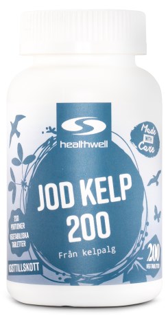 Miniatyrbild Healthwell Jod Kelp 200, 200 tabl