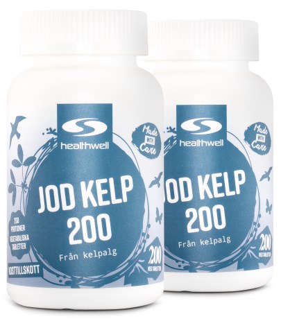 Miniatyrbild Healthwell Jod Kelp 200, 400 tabl