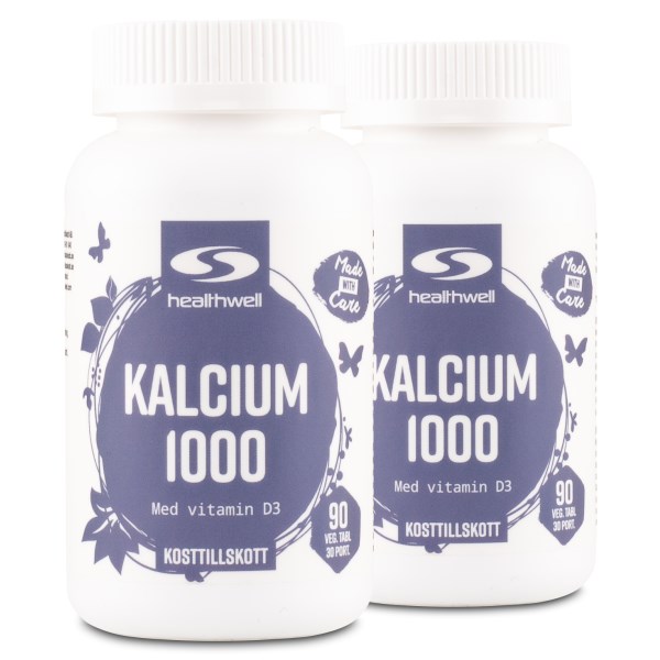 Healthwell Kalcium 1000, 180 tabl