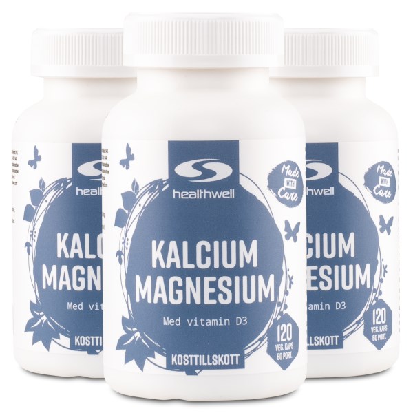 Healthwell Kalcium/Magnesium, 360 kaps