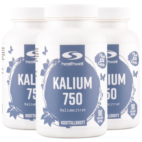 Healthwell Kalium 750, 270 kaps
