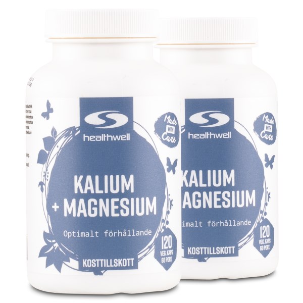 Healthwell Kalium+Magnesium, 240 kaps
