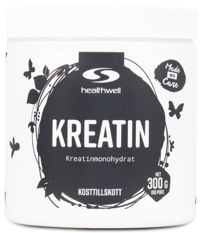 Miniatyrbild Healthwell Kreatin, Naturell, 300 g