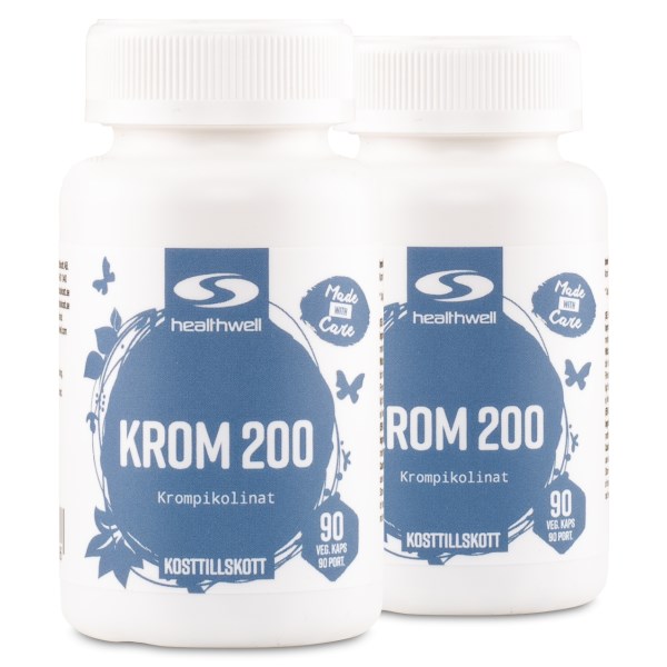 Healthwell Krom 200, 180 kaps
