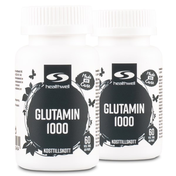 Healthwell L-Glutamin 1000, 120 tabl