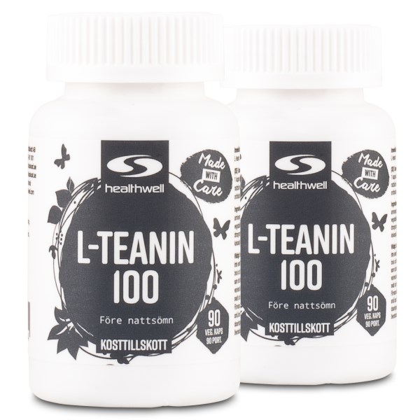 Healthwell L-teanin 100, 180 kaps