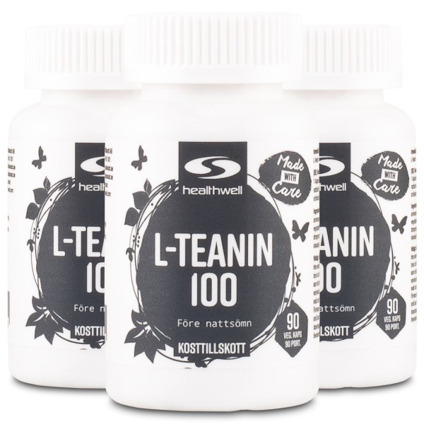 Healthwell L-teanin 100, 270 kaps