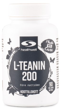 Miniatyrbild Healthwell L-teanin 200, 90 kaps