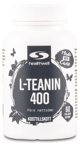 Miniatyrbild Healthwell L-teanin 400, 60 kaps