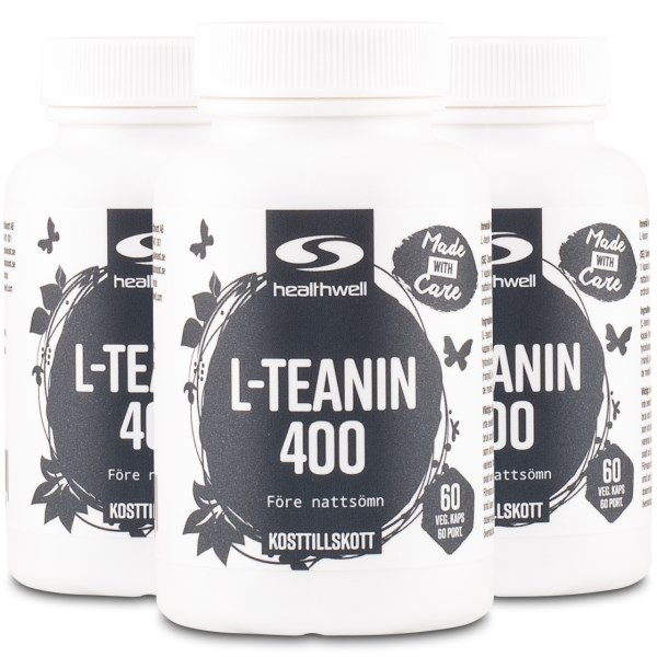 Healthwell L-teanin 400, 180 kaps