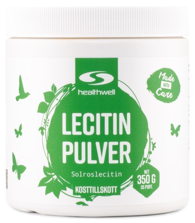 Miniatyrbild Healthwell Lecitin Pulver, 350 g