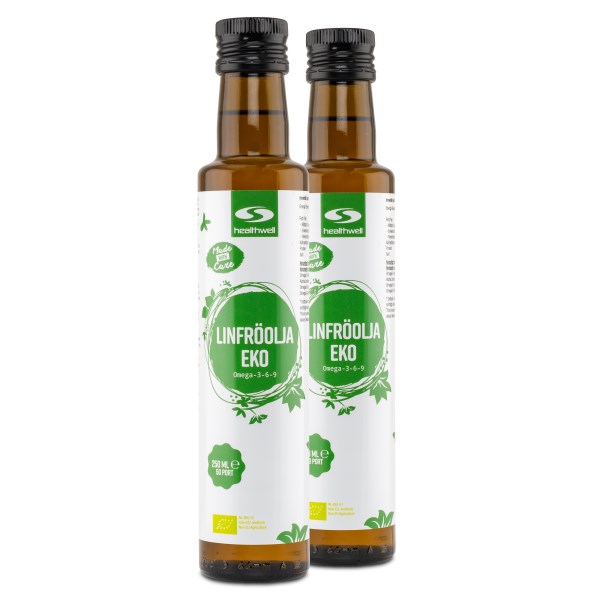 Healthwell Linfröolja EKO, 500 ml