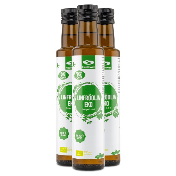 Healthwell Linfröolja EKO, 750 ml