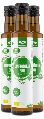 Miniatyrbild Healthwell Linfr�olja EKO, 750 ml