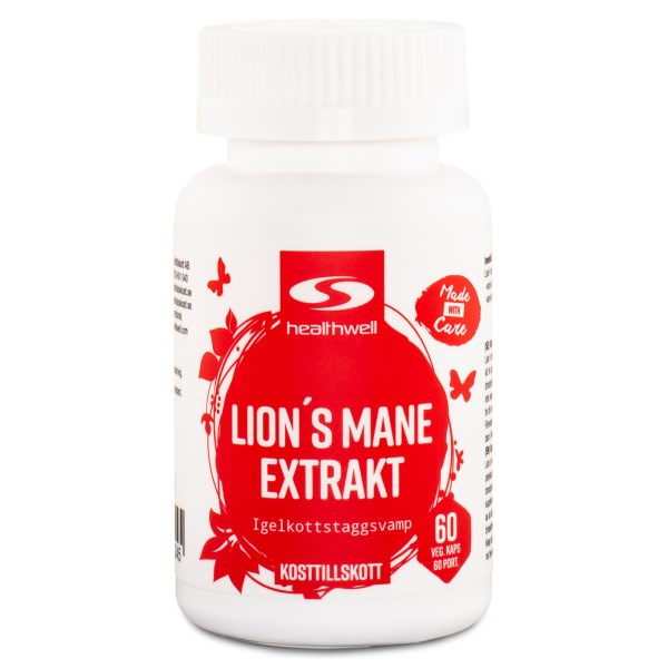 Healthwell Lions Mane 60 kaps