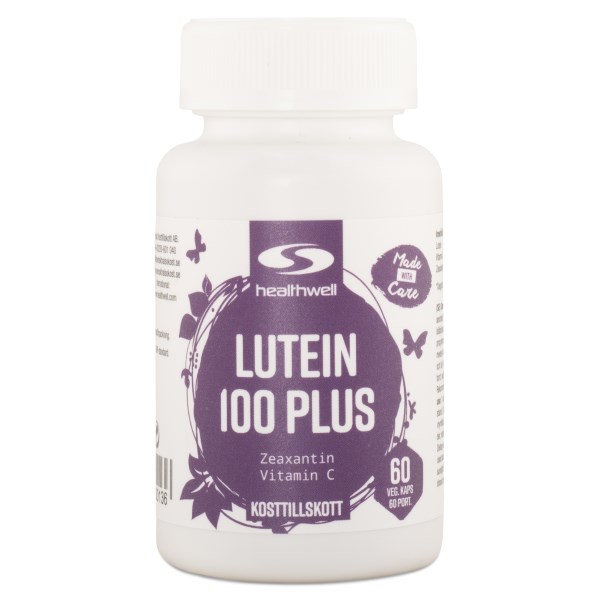 Healthwell Lutein 100 Plus 60 kaps