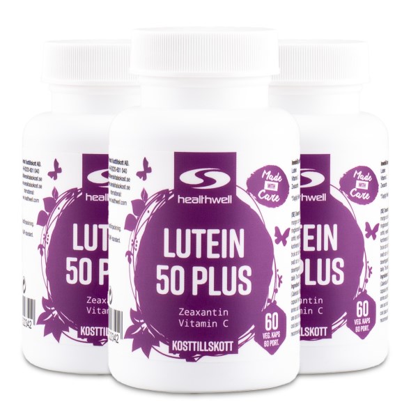 Healthwell Lutein 50 Plus, 180 kaps