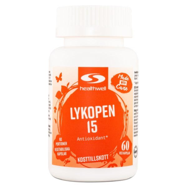 Healthwell Lykopen 15 60 kaps