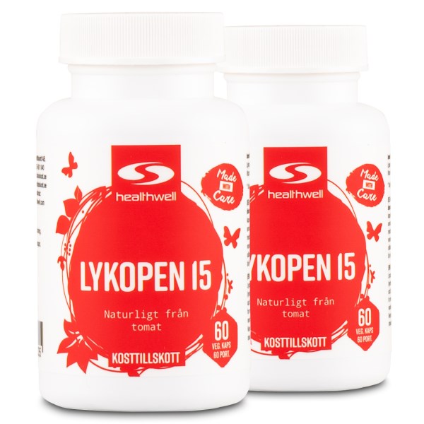 Healthwell Lykopen 15, 120 kaps