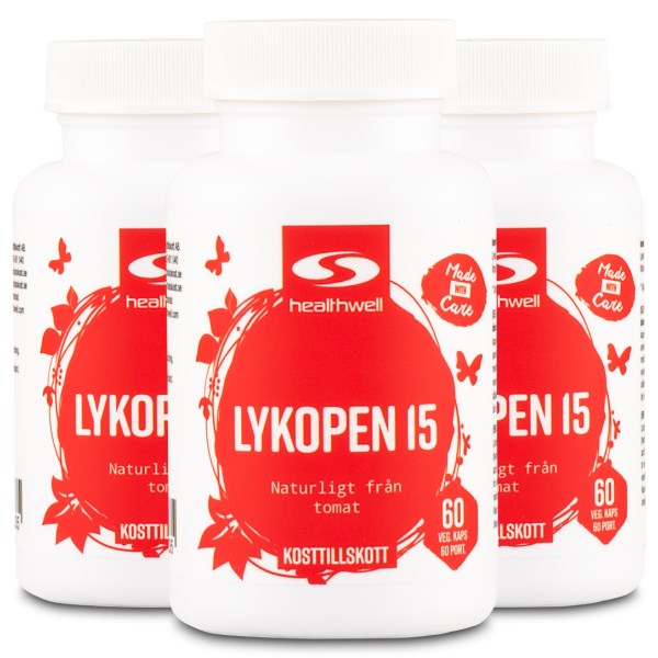 Healthwell Lykopen 15, 180 kaps