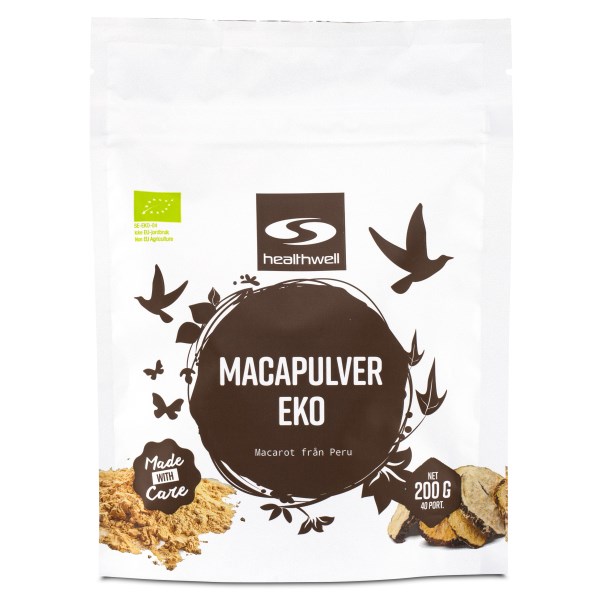 Healthwell Macapulver EKO, 200 g