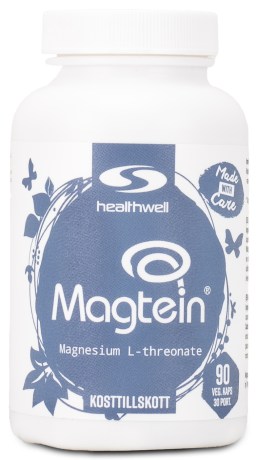 Miniatyrbild Healthwell Magtein Magnesium L-threonate, 90 kaps
